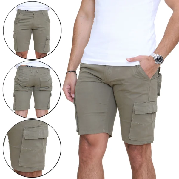 Mens Smart Cotton Chino Short Shorts