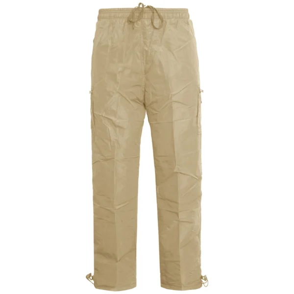 Mens Fleece Cargo Trousers