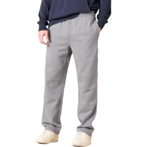 Mens Fleece Open Hem Joggers