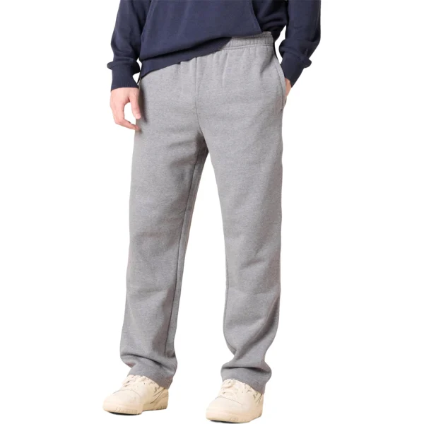 Mens Fleece Open Hem Joggers