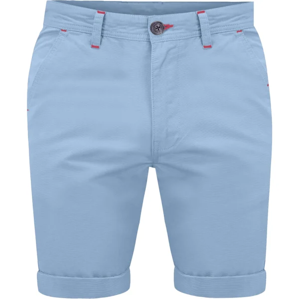 Mens Slim Fit Stretch Chino Shorts