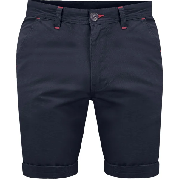 Mens Slim Fit Stretch Chino Shorts