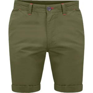 Mens Slim Fit Stretch Chino Shorts
