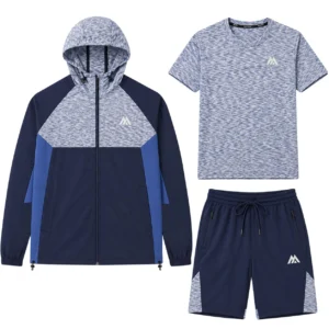 Mens 3 Piece MNTRX Gym Shorts Set