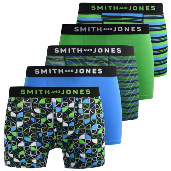 Mens 5 Pack Riggon Boxer Shorts