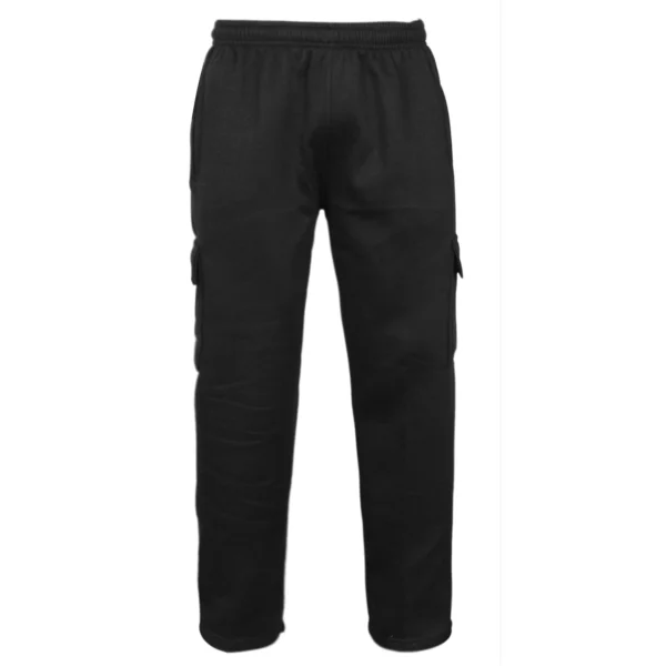 Mens Elastic Waist Cargo Jogging Trousers