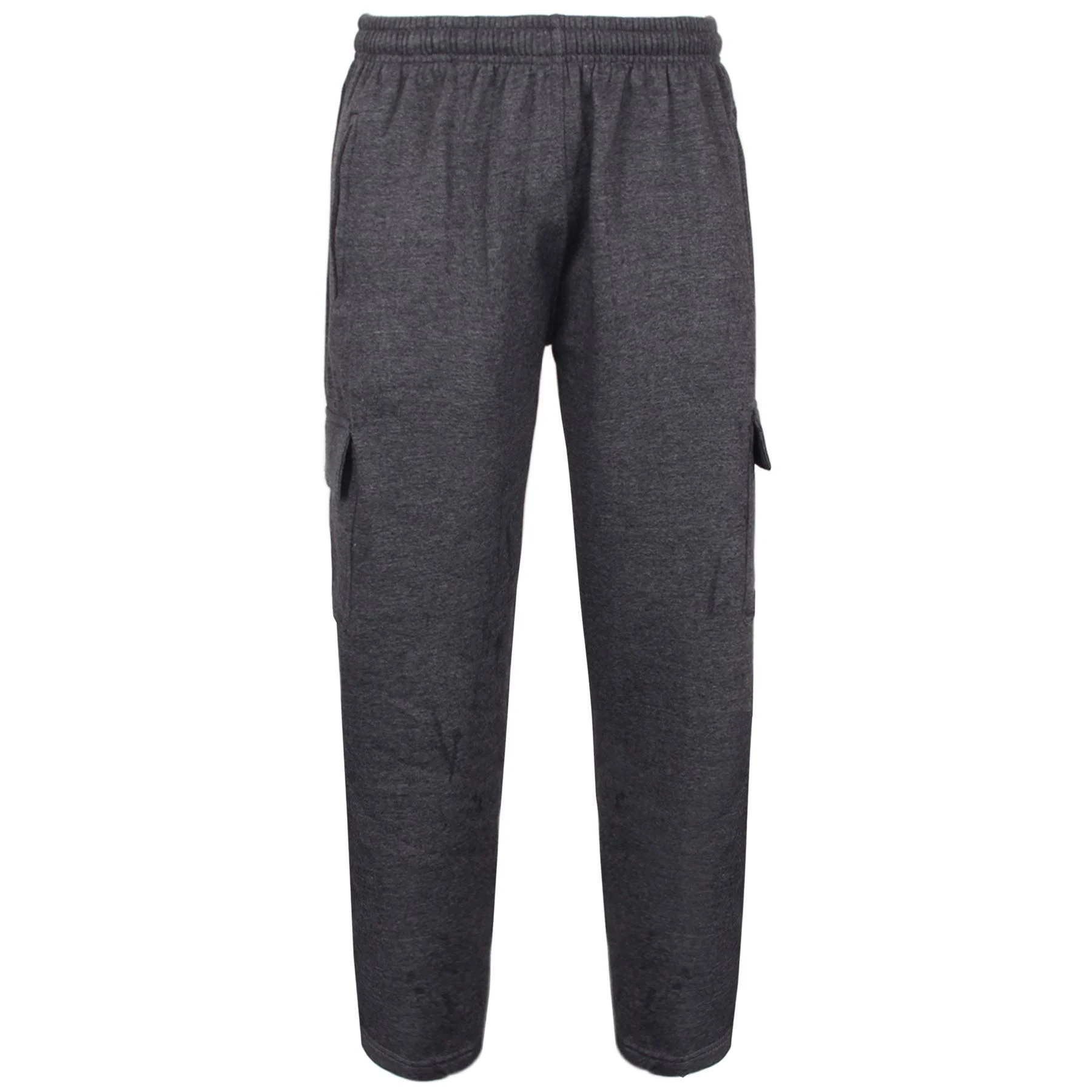 Mens Elastic Waist Cargo Jogging Trousers