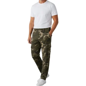 Mens Utility Combat Cargo Trousers