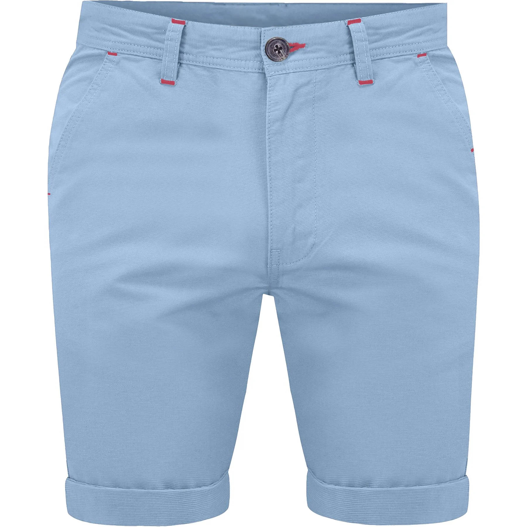 Mens Slim Fit Stretch Chino Shorts