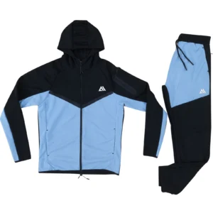 Mens Stretch Hooded Tech Tracksuit