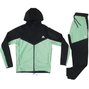 Mens Stretch Hooded Tech Tracksuit