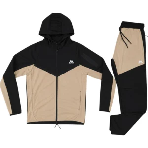 Mens Stretch Hooded Tech Tracksuit