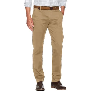 Mens Classic Cotton Chino Trousers