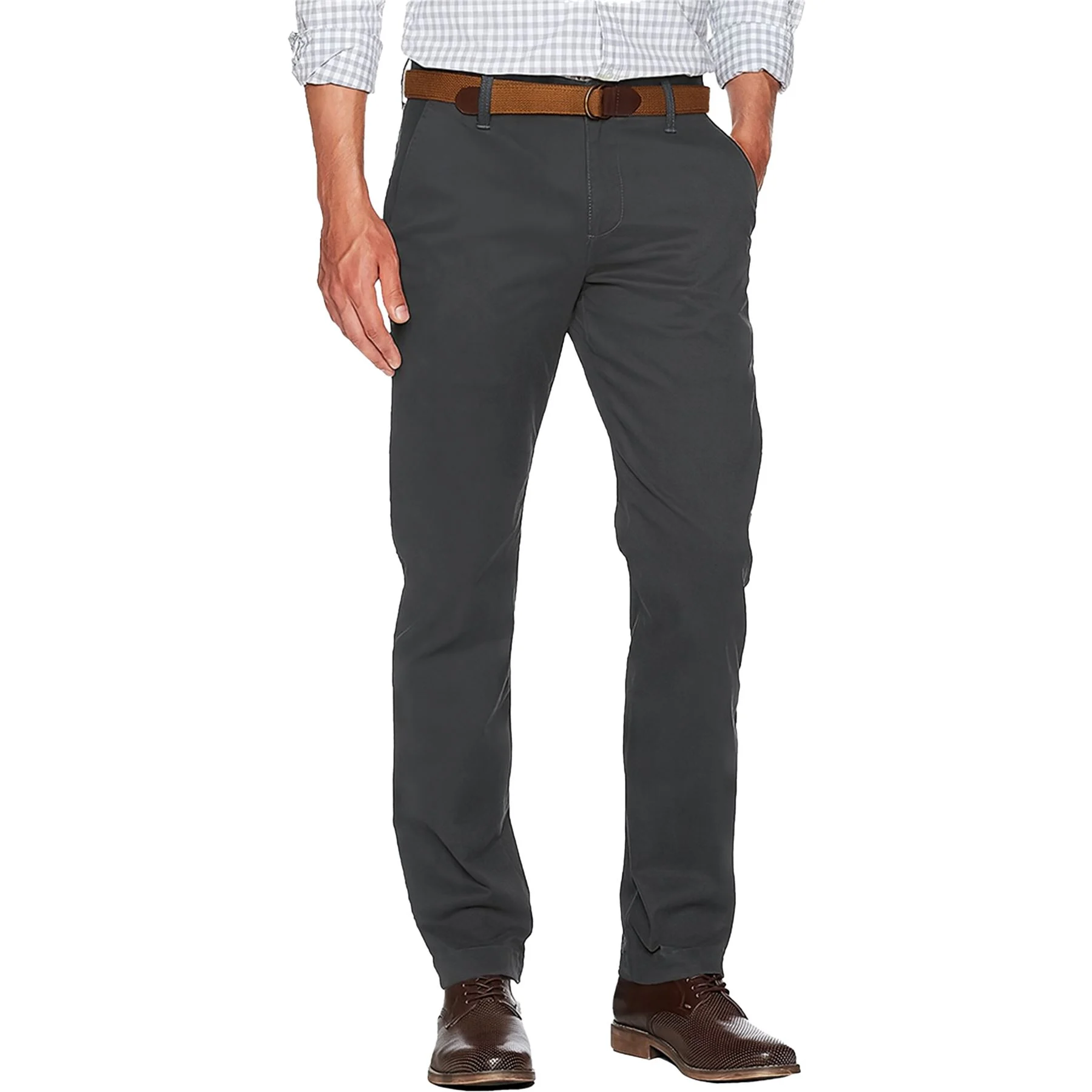 Mens Classic Cotton Chino Trousers