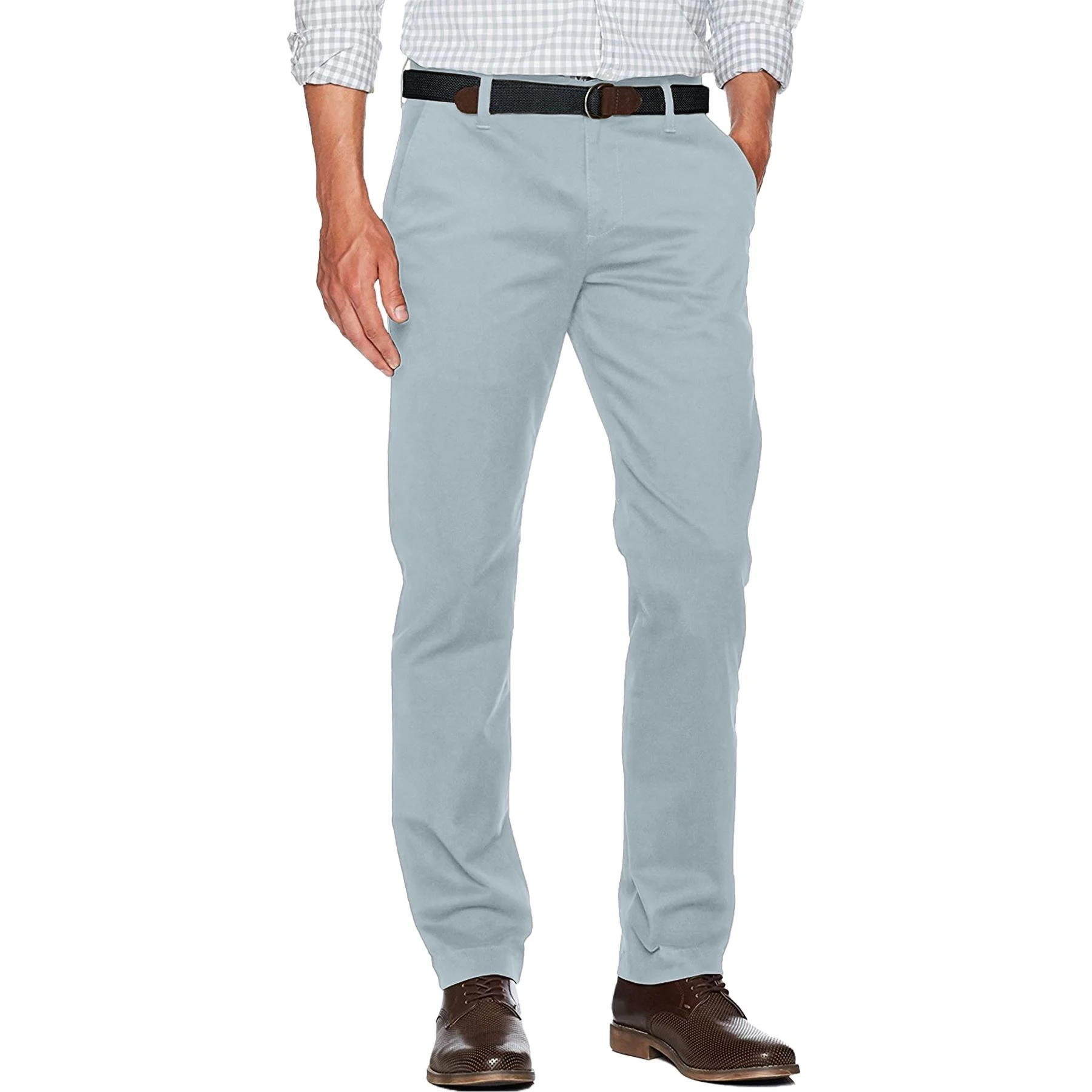 Mens Classic Cotton Chino Trousers