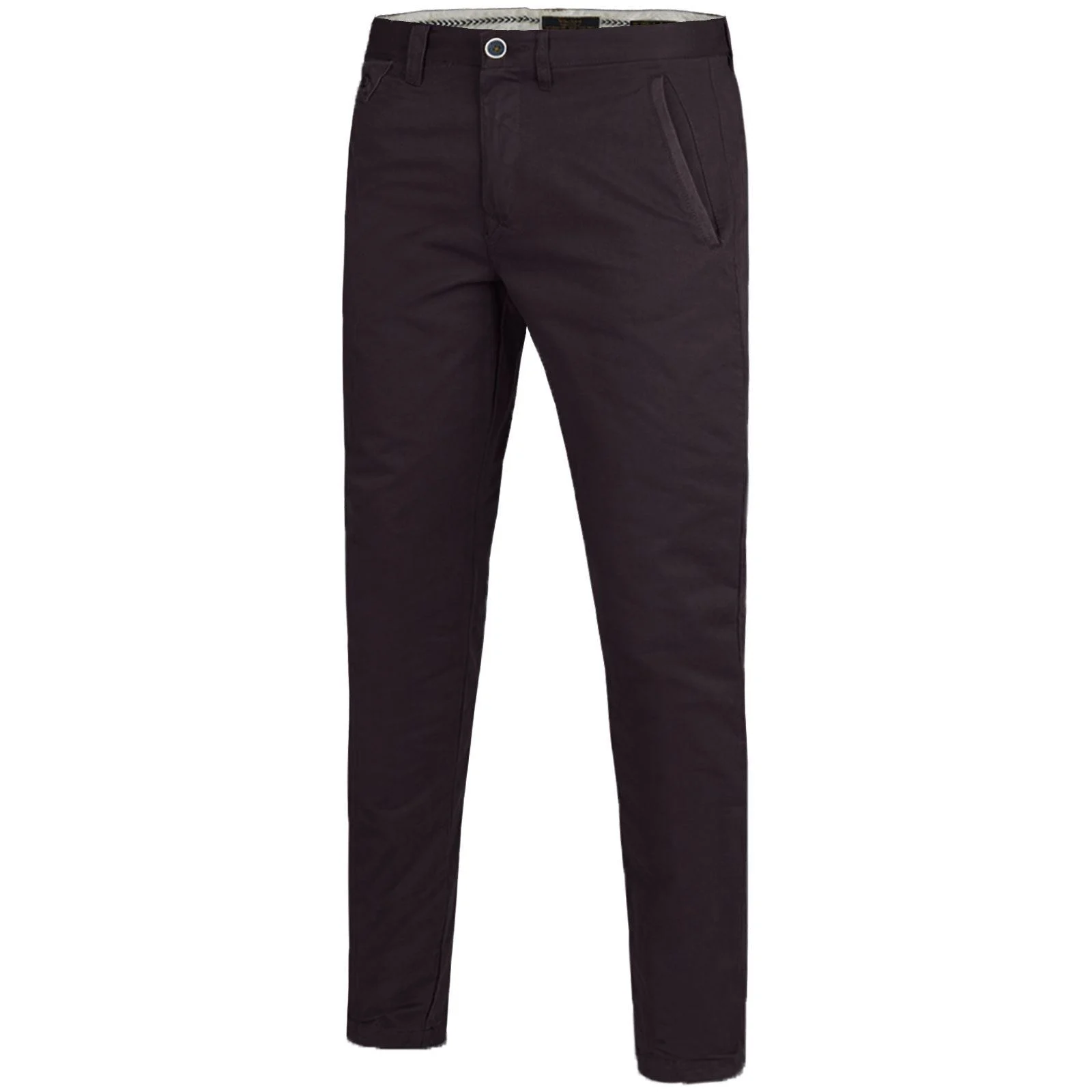 Mens Classic Cotton Chino Trousers