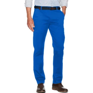 Mens Classic Cotton Chino Trousers
