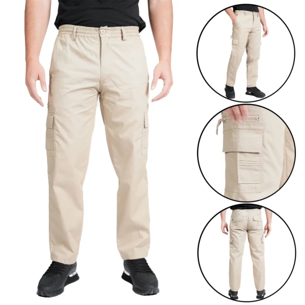 Mens Summer Cargo Trousers