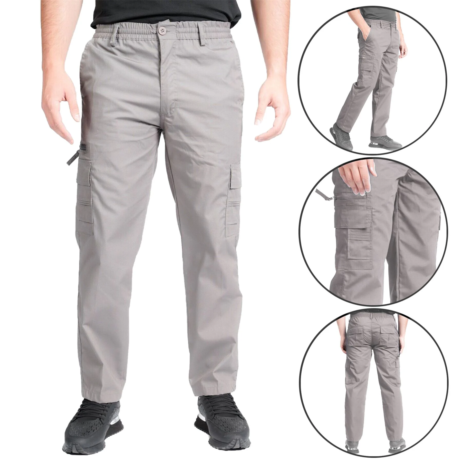 Mens Summer Cargo Trousers