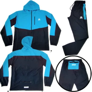 Mens MNTRX 126 Stretch Hooded Tracksuit Set