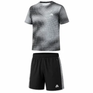 Mens Haze Print Activewear Set