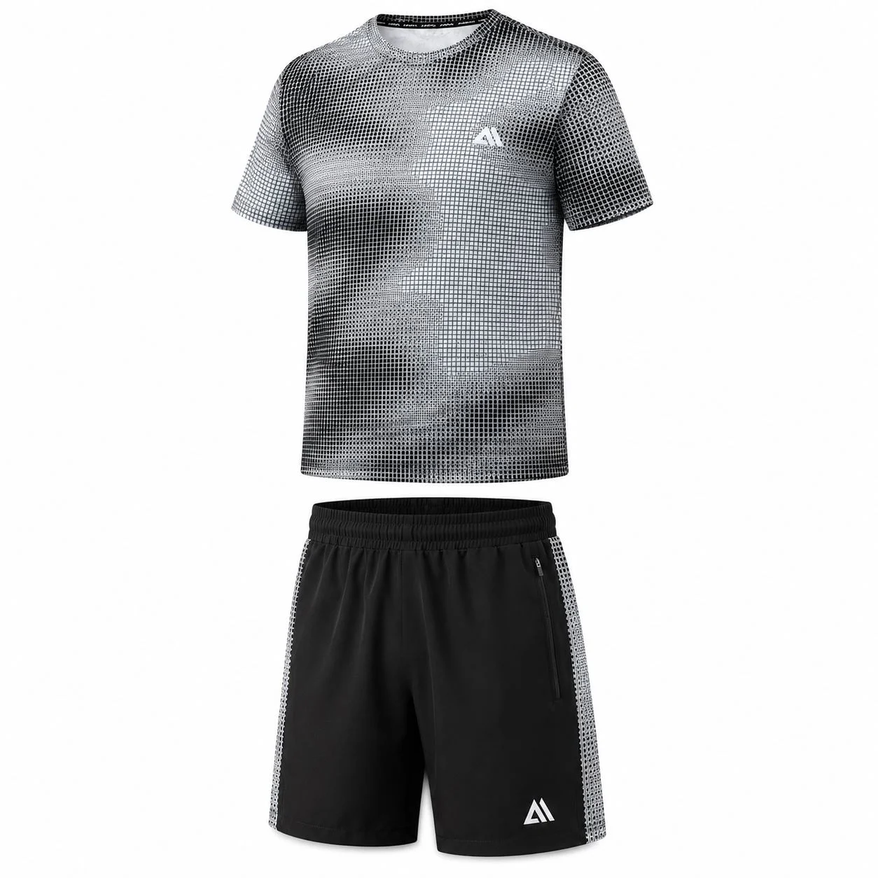 Mens Haze Print Activewear Set
