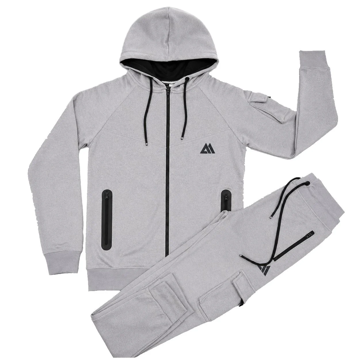 Mens Jabal 2785 Stretch Cargo Hooded Tracksuit