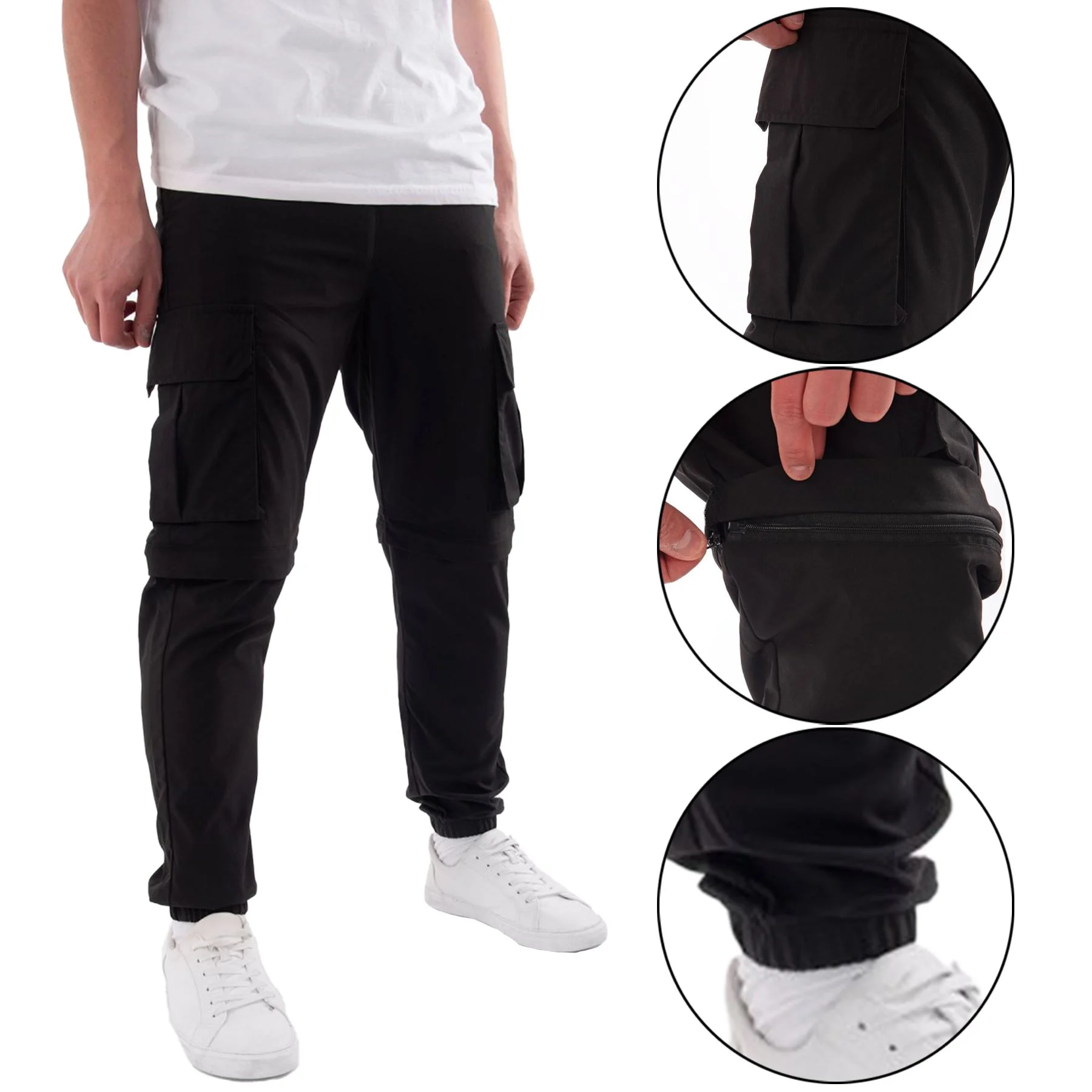 Mens Soul Star in Stretch Cargo Joggers