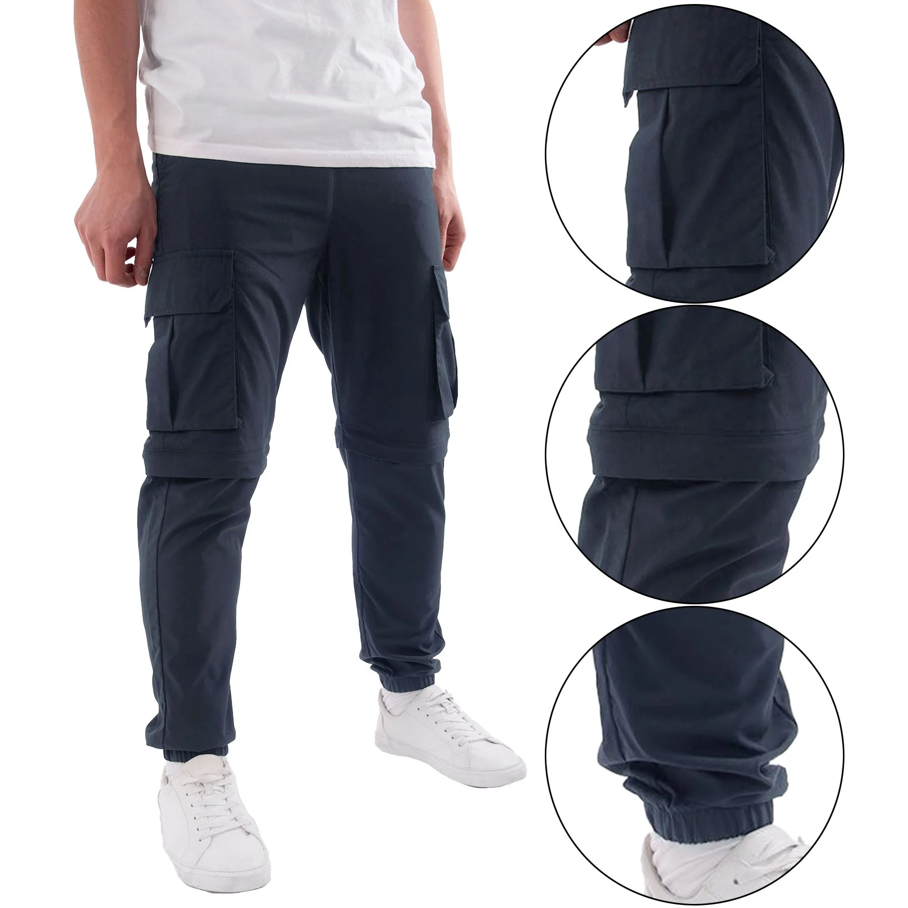 Mens Soul Star in Stretch Cargo Joggers