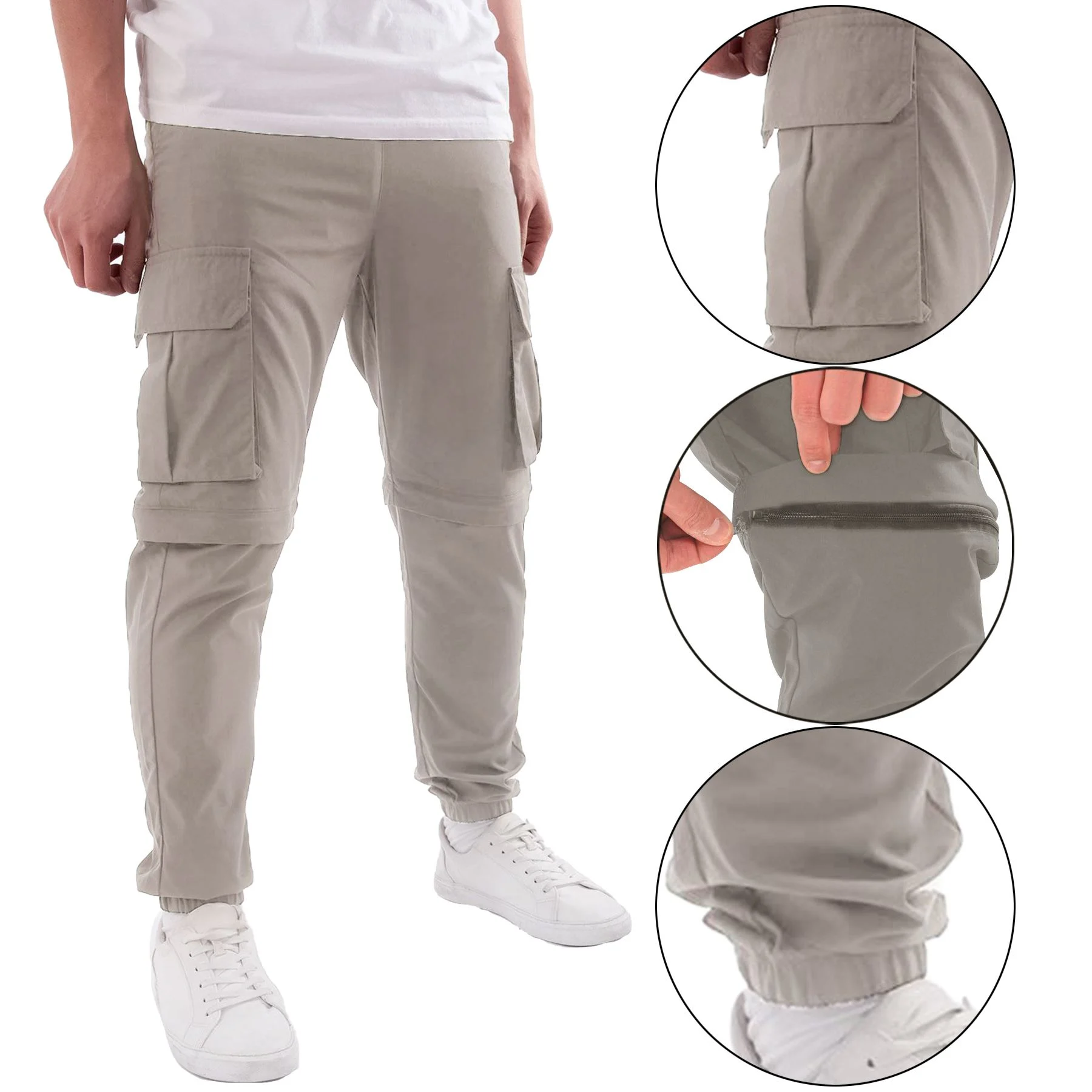 Mens Soul Star in Stretch Cargo Joggers