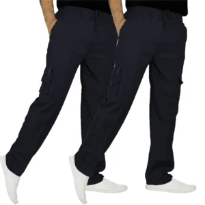 Mens 2 Pack Cargo Joggers