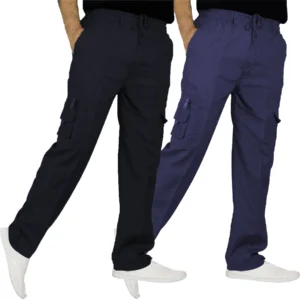 Mens 2 Pack Cargo Joggers