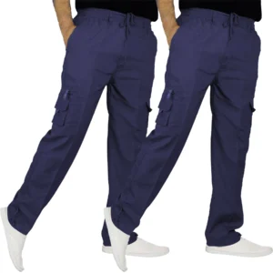 Mens 2 Pack Cargo Joggers