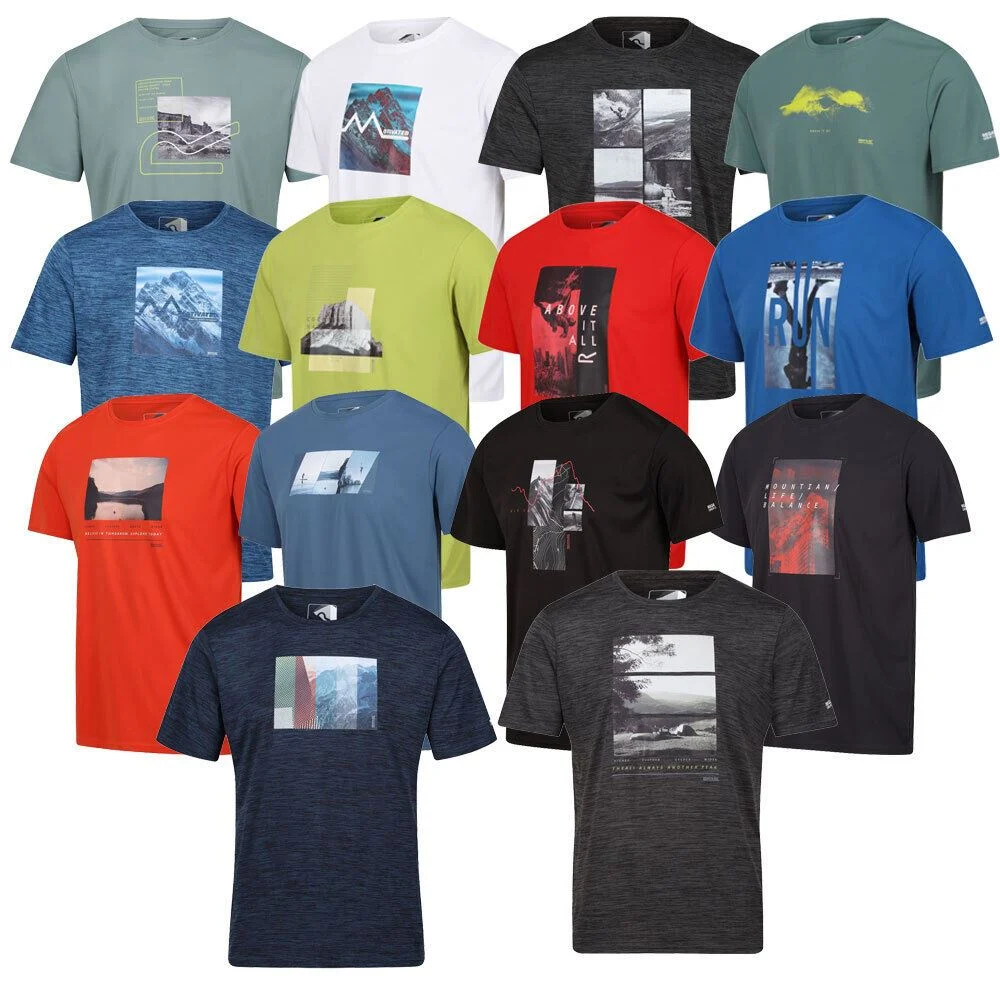 Mens 2 Pack Regatta Fingal Quick Dry