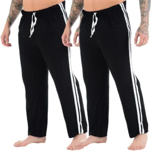 Mens 2 Pack Lounge Pyjama Bottoms