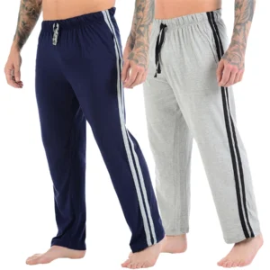 Mens 2 Pack Lounge Pyjama Bottoms