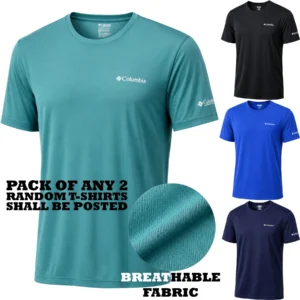 Mens 2 Pack Columbia T Shirts