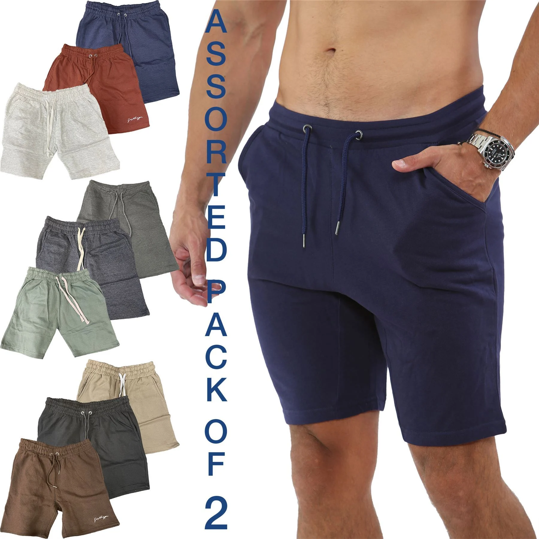 Mens 2 Pack Joggers Normal