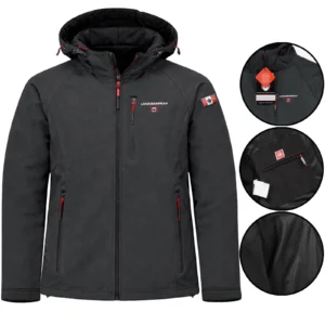 Mens Takiteak Fleece Lined Soft Shell Waterproof