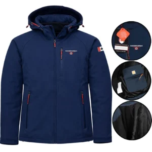 Mens Takiteak Fleece Lined Soft Shell Waterproof