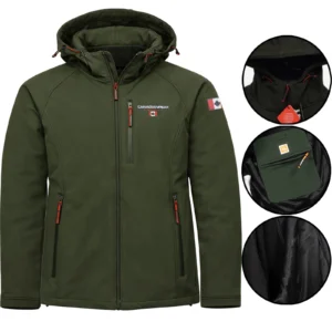 Mens Takiteak Fleece Lined Soft Shell Waterproof