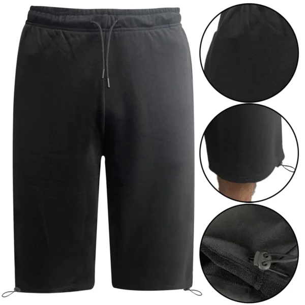 Mens 3 Pack Classic 3/4 Long Shorts