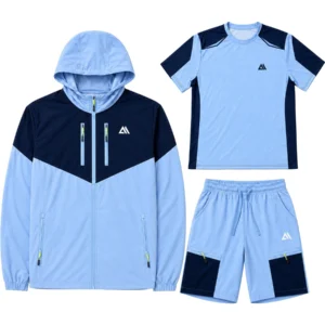 Mens JABAL 3-Piece Hooded Activewear Set