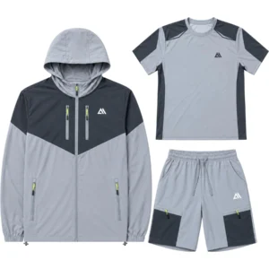 Mens JABAL 3-Piece Hooded Activewear Set
