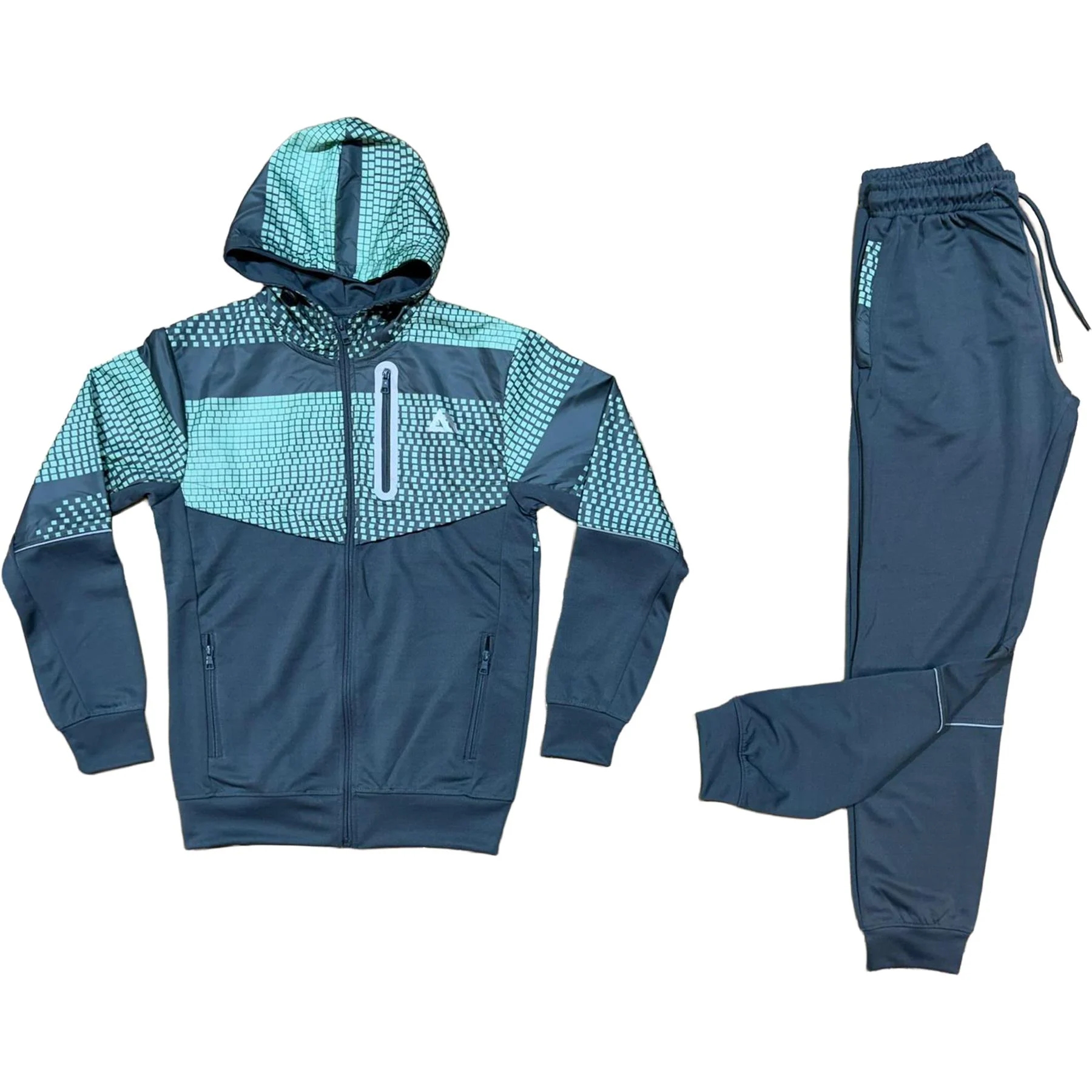 Mens Jabal Sub Stretch Hooded Tracksuit Set