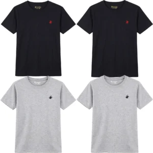 Mens 4 Pack Beverly Hills T Shirts