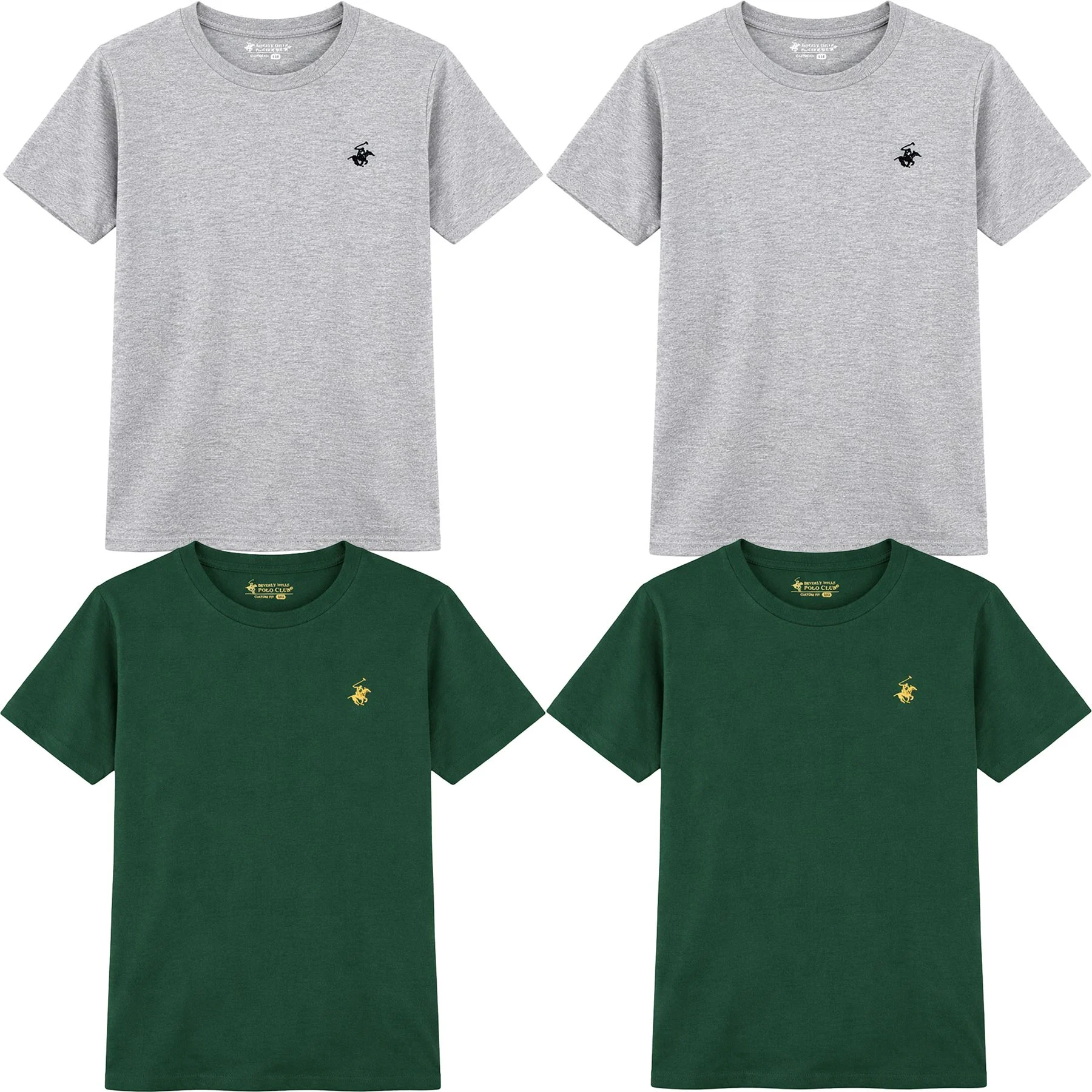 Mens 4 Pack Beverly Hills T Shirts