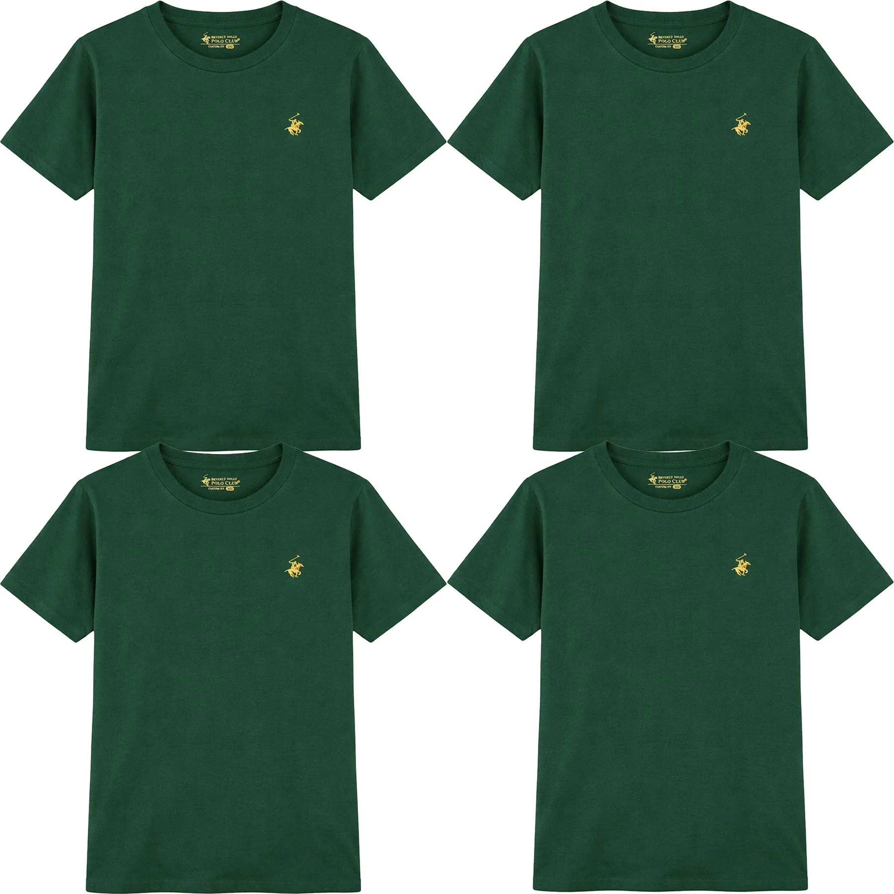Mens 4 Pack Beverly Hills T Shirts