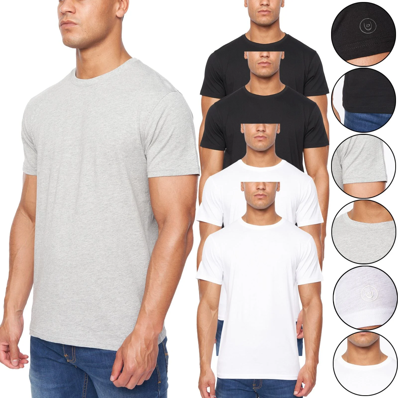 Mens 5 Pack Duck and Cover T