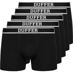 Mens 5 Pack Duffer Boxer Shorts